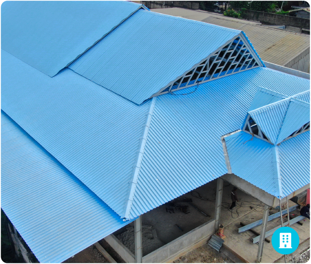 Mau bangun rumah, atap upvc premium mattaka