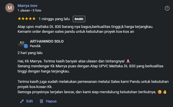 Beranda 61 Marrya (pribadi)